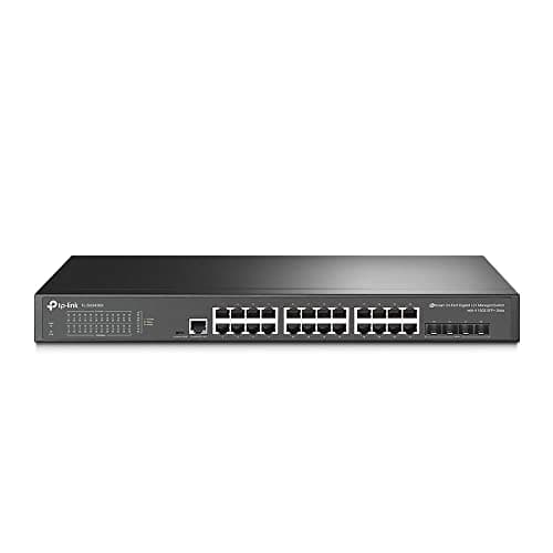 Image of TP-Link JetStream 24-Port Gigabit L2+ Managed Switch with 4 10GE SFP+ Slots
