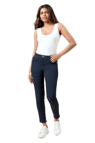 Image of Dorothy Perkins Womens/Ladies Stretch Petite Skinny Jeans, Indigo, 2 US R