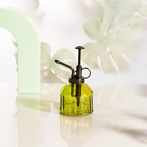 Image of Sass & Belle Olive Green Glass Plant Mister