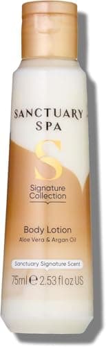 Image of Sānctuary Spa | Body Lotion - Aloe Vera & Argan Oil | Sānctuary Signature Scent | 75mL[Travel Size]