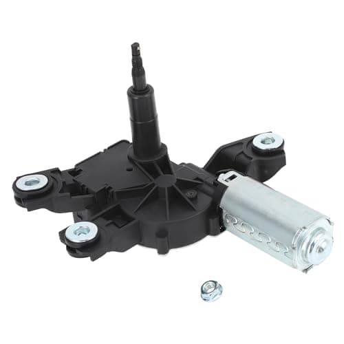 Image of Hihaha No.1K6955711B/1K6955711C Windshield Wiper Motor for Volkswagen Golf V 2003-2009 for Passat B6 2005-2010 / Rear Wiper Motor / 4 Pin Replacement / 1Pcs