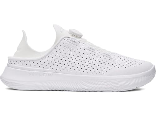 Image of Under Armour Unisex-Adult Slipspeed Trainer Syn, (125) White/White/White, 7 Women/5.5 Men