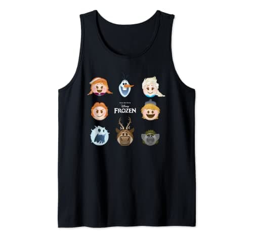 Image of Frozen Emoji Heads Tank Top