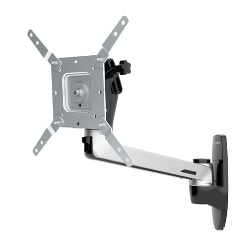 Image of Ergotron – LX HD Single Monitor Swing Arm, VESA Wall Mount – for Monitors Up to 49 Inches, 0 to 22.7kg, Less Than 4 Inch Display Depth – One Extension (45-268-026)