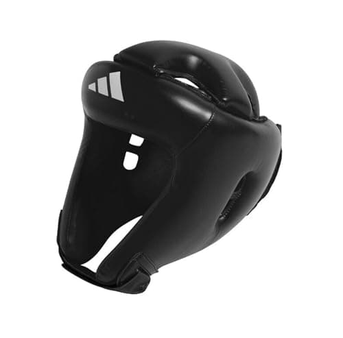 Image of adidas Rookie Head Guard - CE-Approved Boxing Headguard with Forehead and Ear Protection, Adjustable & Non-Slip Training and Sparring Gear, Suitable for Boxing, MMA, and Other Martial Arts, Large