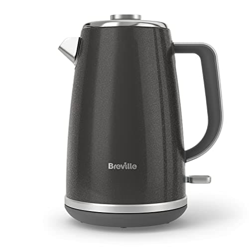 Image of Breville Aura Electric Kettle | 1.7L | 3kW Fast Boil | Shimmer Grey [VKT232]