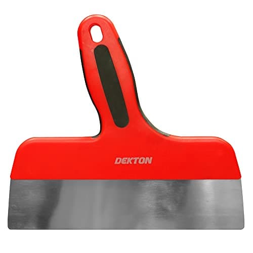 Image of Dekton 250mm SoftGrip Taping Knife | 10" Stainless Steel Blade for Smooth Finishing | Ergonomic Design for Comfort and Control | Ideal for Quick and Efficient Surface Preparation
