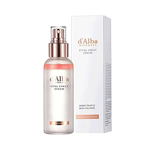Image of Dalba Mist White Truffle Rose Spray Serum Mist, Vitalizing Vegan Mist, Cooling and Soothing Serum 3.38 fl. Oz 100ml