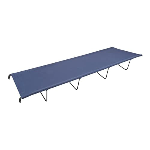 Image of Milestone Camping 20240 4 Leg Folding Camping Bed/Ideal for Fishing, Festivals and Camping/Durable, Lightweight and Easy to Store/Carry Bag Included / H18 x W59 x L180cm