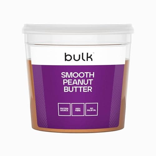 Image of Bulk Natural Roasted Peanut Butter Tub, Smooth, 1 kg, Packaging May Vary