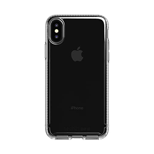 Image of Tech21 Protective Apple iPhone X/XS Ultra Thin Back Cover with BulletShield Protection - Pure Clear - Transparent