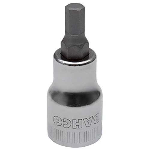 Image of Bahco 7809M-14 1/2-Inch 14 x 60 mm Hexagon Square Drive Socket Drivers - Multi-Colour