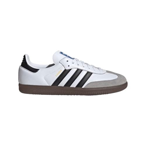 Image of Adidas Men's Samba Og Fitness Shoes, White (FTWR White/Core Black/Clear Granite FTWR White/Core Black/Clear Granite), 4.5 UK