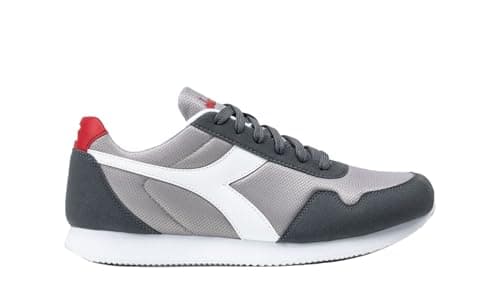 Image of Diadora Simple Run Men's Sneakers, Paloma Grey, 7 UK