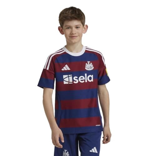 Image of adidas Manchester United 24/25 Third Unisex Children's Jersey, Bordeaux/night sky, XL