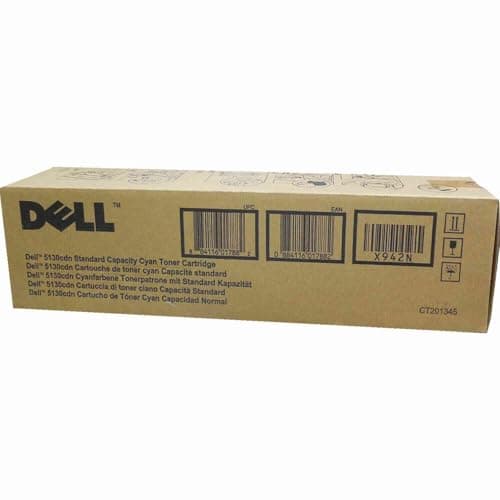 Image of Dell 593-10926 X942N 5130Cdn Toner Cartridge - Cyan