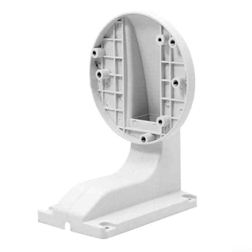 Image of For Hikvision DS-1258ZJ Wall Bracket, ABS Dome Camera Mount with Firm Connection and Square Design, White