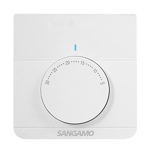 Image of Sangamo Choice Plus Room Thermostat Electronic White