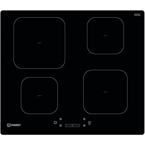 Image of Indesit Built in IS83Q60NE 59cm 4 Zone Induction Hob - Black