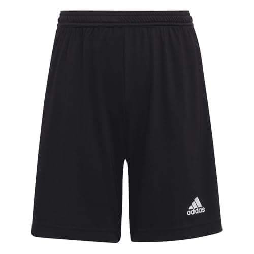 Image of adidas Unisex Kids Entrada 22 Shorts, Black, 9-10 Years