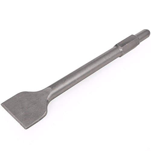 Image of XtremepowerUS 61115 Jack Hammer Bit 1-1/8" Hex 3"x16" Flat Chisel Scraping Demolition Construction Concrete Breaker Punch Drill