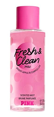 Image of Victoria Secret Pink New! FRESH & CLEAN Scented Body Mist 250ml