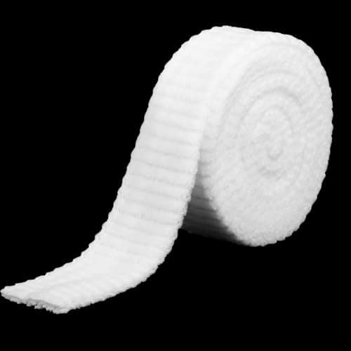 Image of Yolev 2M Tubular Bandage Elastic Tubular Gauze White Net Wound Dressing Stretch Dressing Retainer Mesh Net Bandage Wrap for Arm Leg or Foot Without The Use of Adhesive Tape