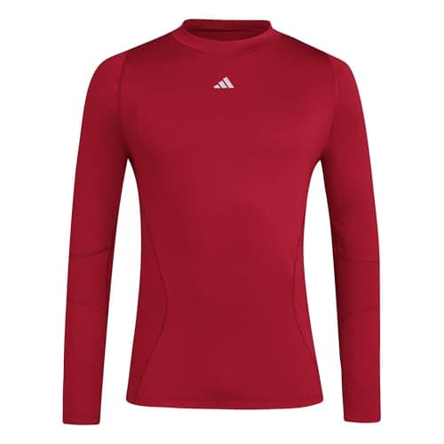 Image of adidas Men's Techfit Cold.Rdy Longsleeve Men Shirt, Team Power red 2, 3XL