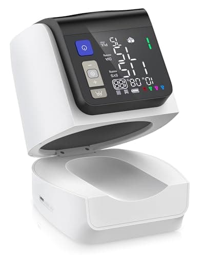 Image of Arboleaf Upper Arm Blood Pressure Monitor, Digital Blood Pressure Machine BP Monitor for Home Use, 4-User Model, Large LED Display, Dual Power Options with USB Cable and Batteries Included