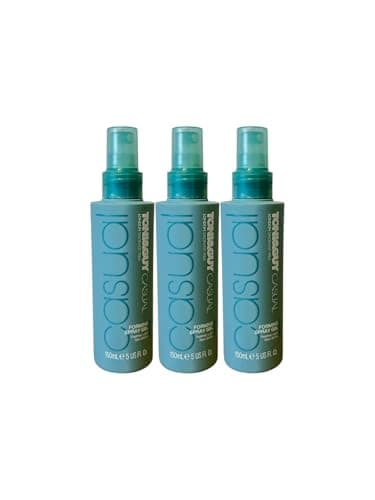 Image of TONI&GUY Casual Forming Spray Gel 150ml — 3 Pack | Feather-Light, Non-Sticky Hold | London Salon Formula
