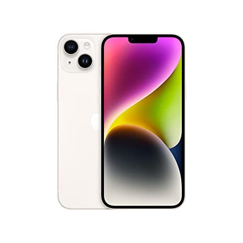 Image of Apple iPhone 14 Plus, 512GB, Starlight - (Renewed)