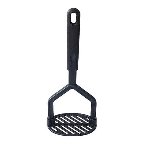 Image of Nylon Potato Mashers Durable Potato Masher Black Potatoes Masher Baby Food Masher with Non Slip Handle for Mashed Potatoes Fruits Vegetables