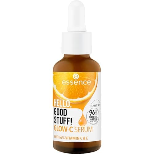 Image of Essence Cosmetics HELLO, GOOD STUFF! GLOW-C SERUM, smoothing, with vitamins, caring, natural (30ml)