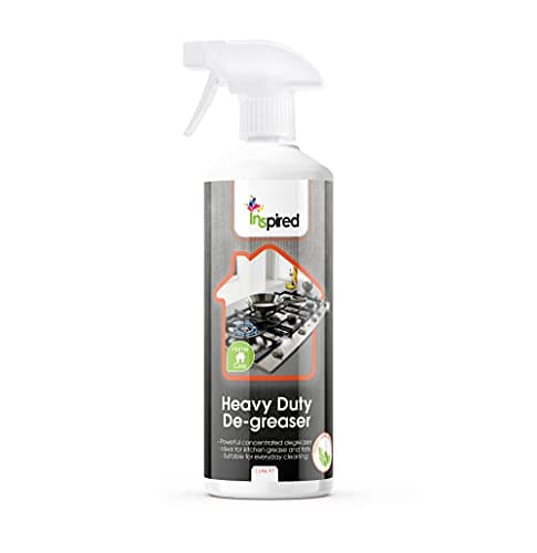 Image of Inspired FAM0125 Heavy Duty Degreaser | for Kitchens | Suitable for Most Surfaces, Clear, 1 Litre