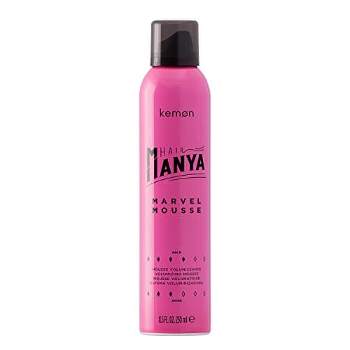 Image of Kemon Hair Manya Marvel Mousse - Foam Strengthener for Added Fullness, Professional Hair Styling Product for More Support, 250 ml
