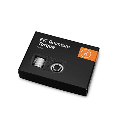 Image of EK Water Blocks EK-Quantum Torque STC 12/16 - 6er-Pack, Satin Titanium