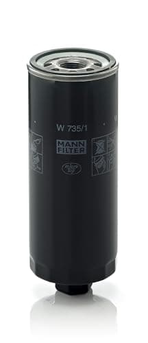 Image of MANN-FILTER W 735/1 Oil Filter - for Cars + Transporters
