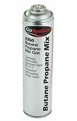 Image of GoSystem Garden Weed Wand Gas Weed Killer Burner Blaster Burning Torch and Gas Canisters Refill for Camping Stove Blowtorch BBQ (1 x Go Can 350g Only)