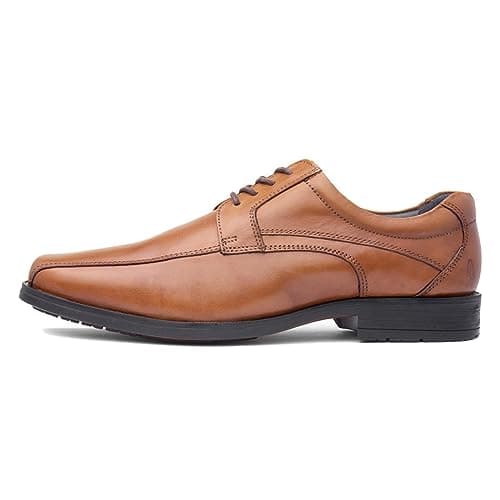 Image of Hush Puppies Men's Brandon Oxford, Tan, 8 UK