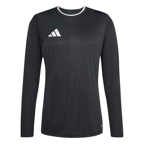 Image of adidas Men's Entrada26 Long Sleeve Jersey, Black/White, S