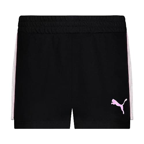 Image of PUMA Girls' Active Short, Puma Black, 6X