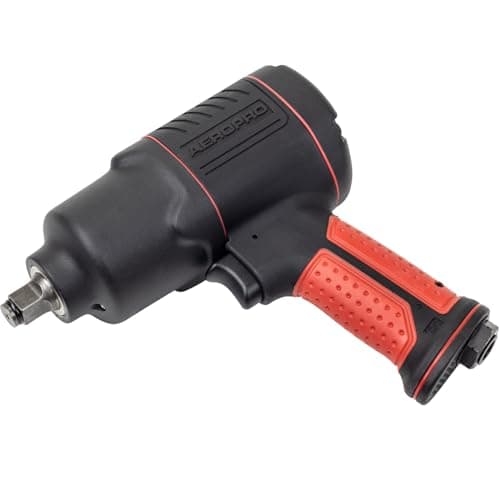 Image of SIP Air Impact Wrench 1/2" Composite Square Drive Twin Hammer Air Tools 610Nm 450ft/lbs 7500RPM