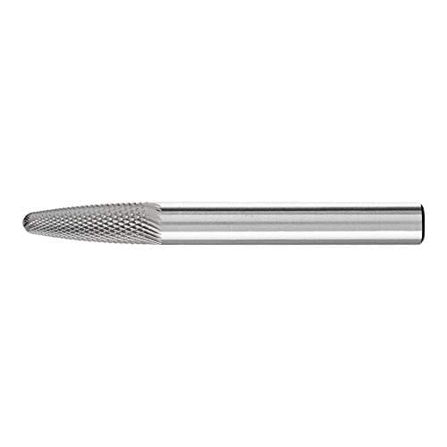Image of PFERD HM milling bit, Round Arch Shape RBF, Micro-Tooth, milling bit Diameter 6 mm, Shaft Diameter 6 mm, Length 55 mm, 21157205 – for fine Processing on Almost All Materials up to 68 HRC