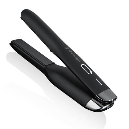 Image of ghd Unplugged Cordless Hair Straightener, Black, 65% More Shine, 20 Mins Continous Styling, On the Go, Travel Edition