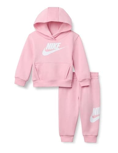 Image of Nike Unisex Nkn Club Fleece Set T-Shirt, Medium Soft Pink, 18 Months EU