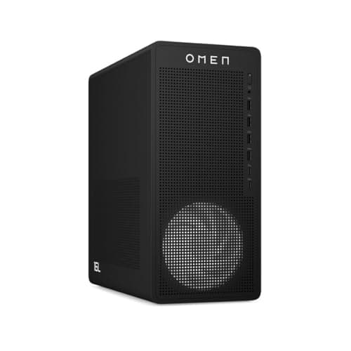 Image of HP OMEN 16L Gaming Desktop | AMD Ryzen 5 | 16GB DDR5-SDRAM | NVIDIA GeForce RTX 5060 Ti | Tower PC | Windows 11 Home | TG03-0013sa