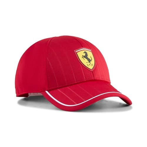 Image of PUMA Scuderia Ferrari F1 2025 Team Cap - Red- One Size Fits Most