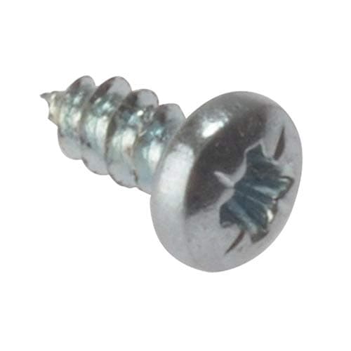 Image of ForgeFix Self Tapping Screws Pan Head | 1/2" x 4 | Zinc Plated | Box 200