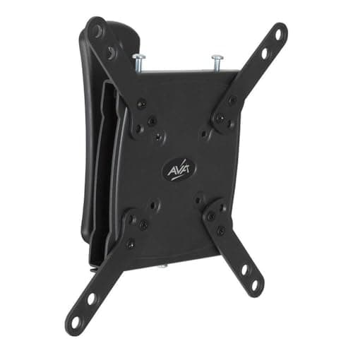 Image of AVF Tilting TV Wall Bracket - GL202 Ultra Tilt & Turn Wall Mount For TV & Monitor Screens Up to 43" and 25kg - All Fixings Provided - Black