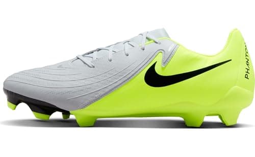 Image of Nike Phantom Gx II Academy Fg/Mg Men's Football Shoe, Metallic Silver/Black/Volt, 10